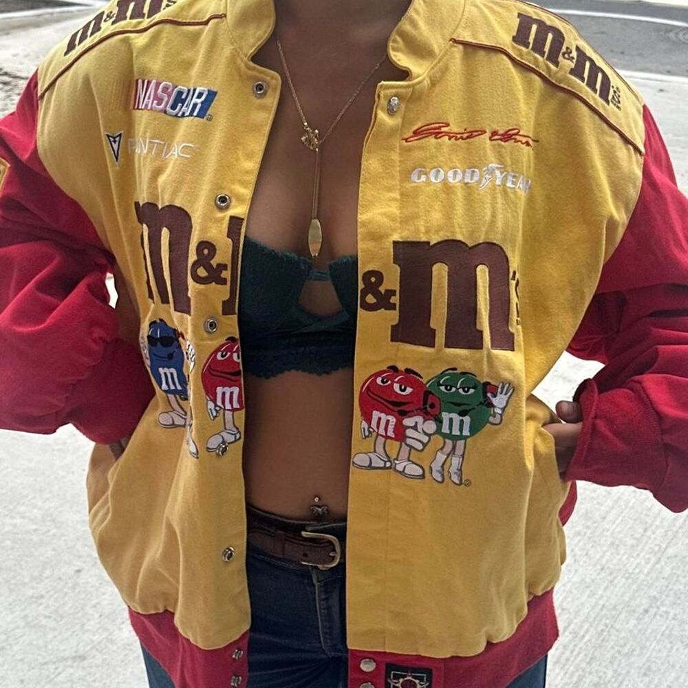vintage mms nascar jacket with 960e